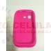 CAPA DE SILICONE SAMSUNG S5301 ROSA COM STRASS